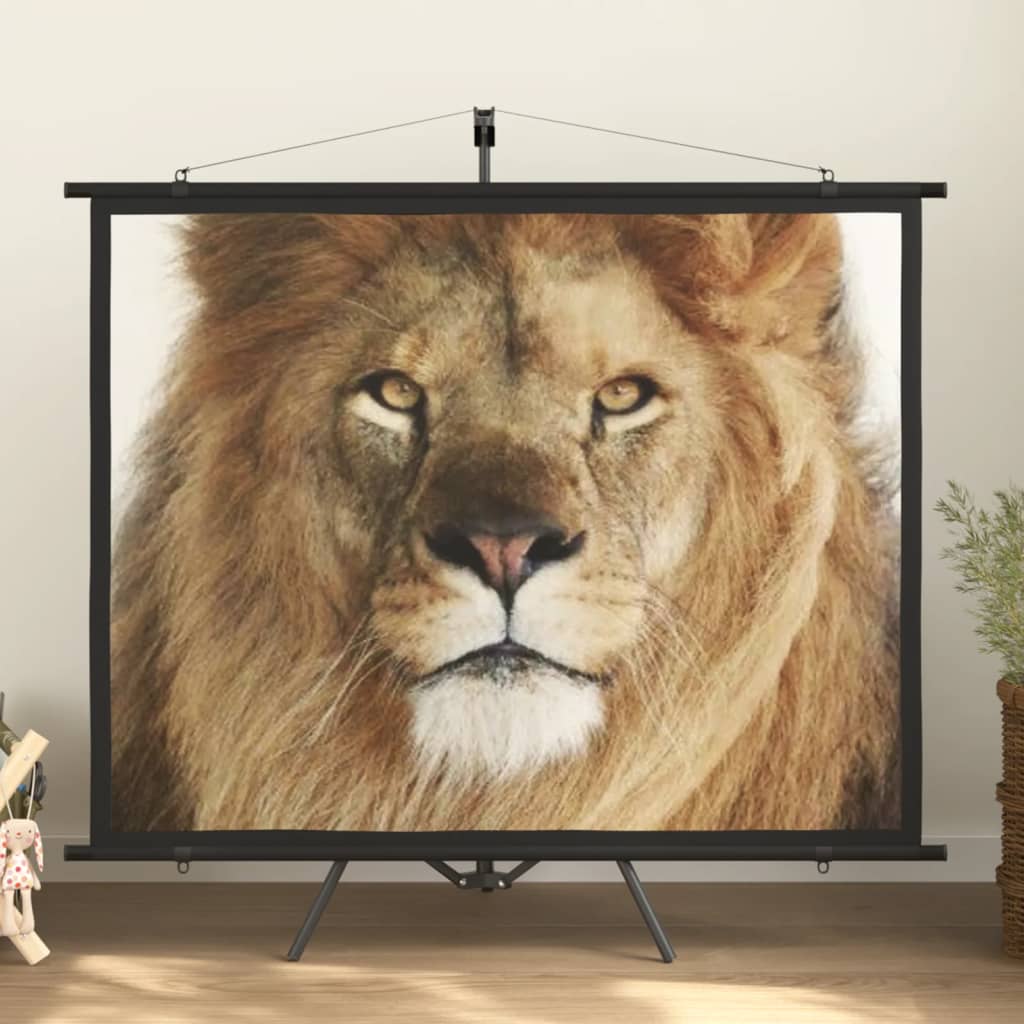 vidaXL Projection Screen with Tripod 90" 16:9