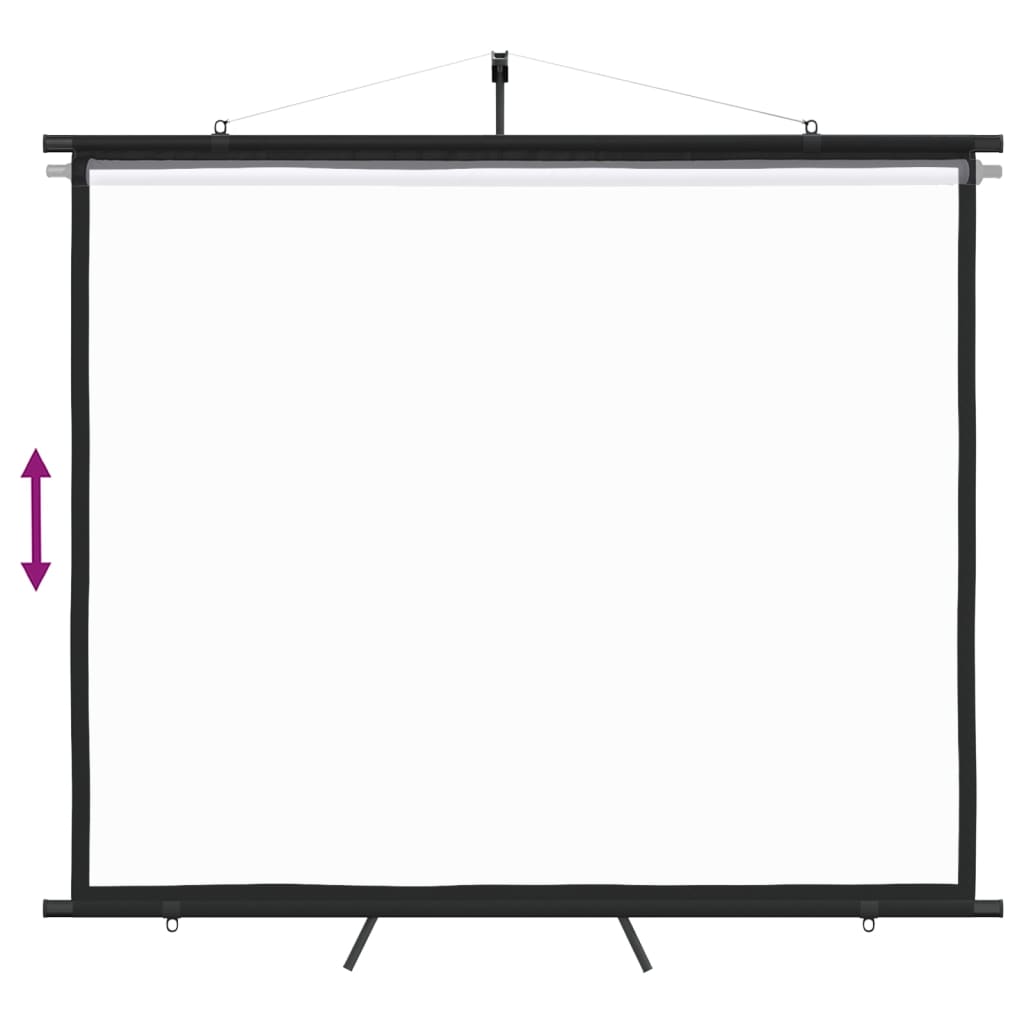 vidaXL Projection Screen with Tripod 90" 16:9
