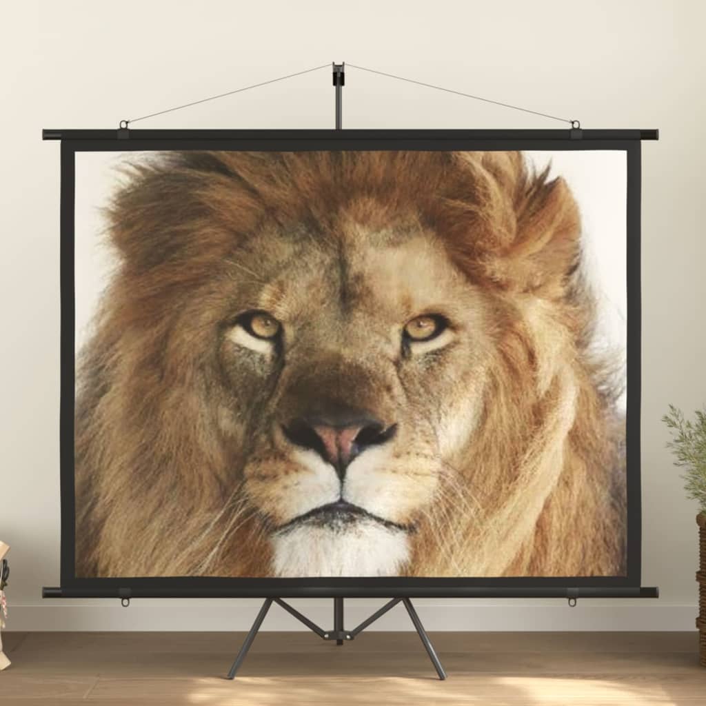 vidaXL Projection Screen with Tripod 90" 16:9