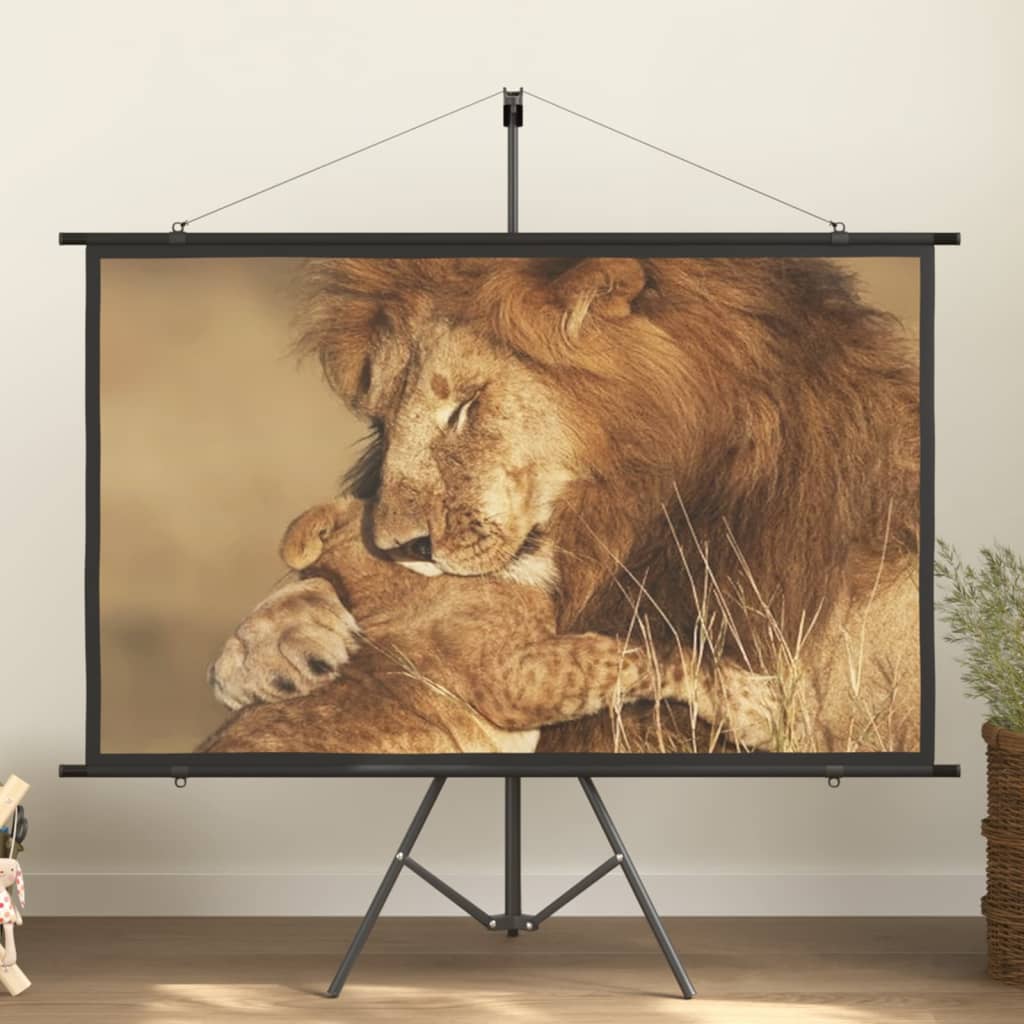 vidaXL Projection Screen with Tripod 90" 16:9