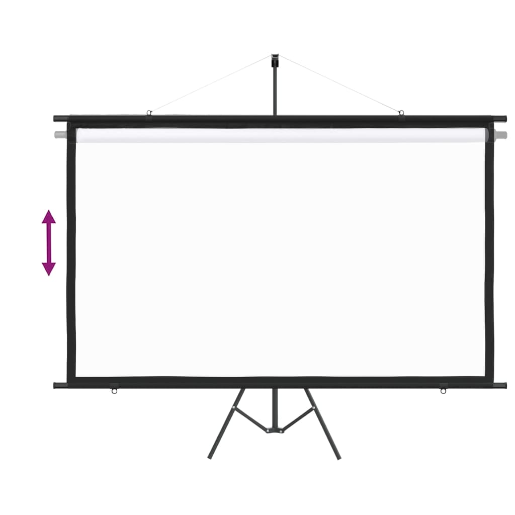 vidaXL Projection Screen with Tripod 90" 16:9