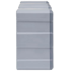 vidaXL Multi-drawer Organisers with 12 Drawers 2 pcs 26.5x16x26 cm