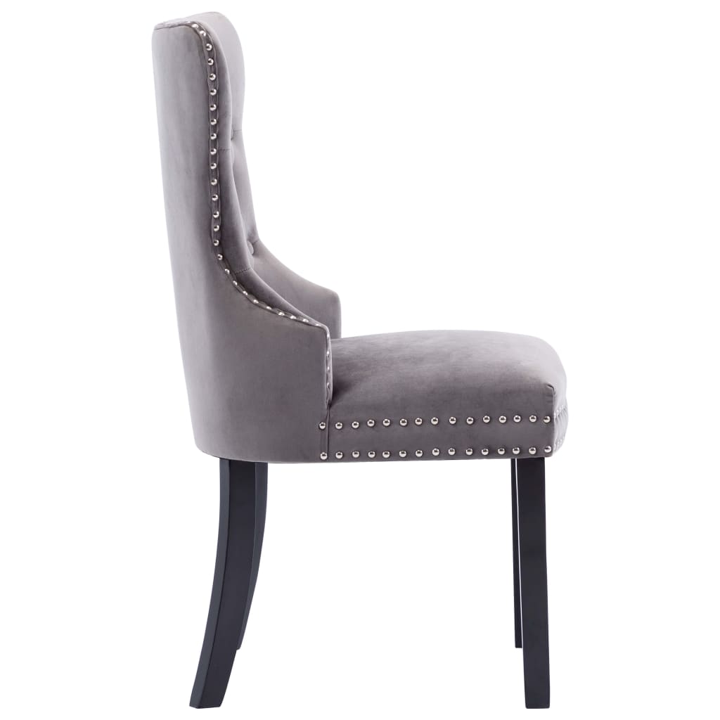 Dining Chairs 4 pcs  Velvet