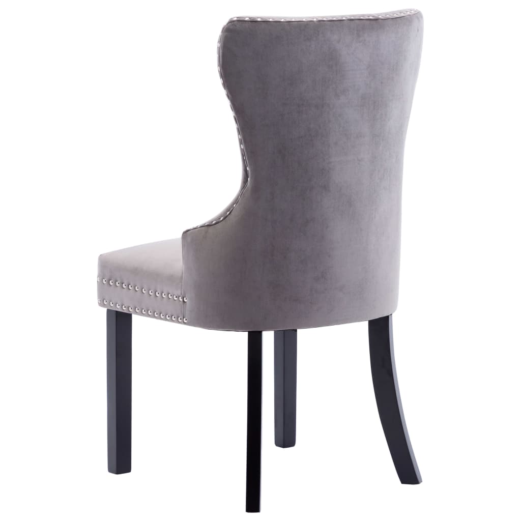 Dining Chairs 4 pcs  Velvet