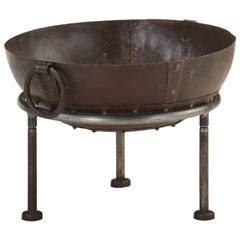 vidaXL Rustic Fire Pit �� 40 cm Iron