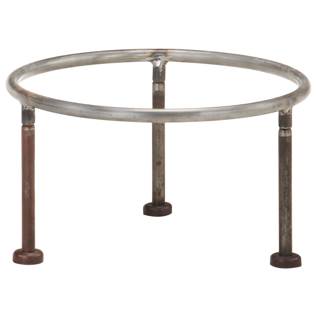 vidaXL Rustic Fire Pit �� 40 cm Iron