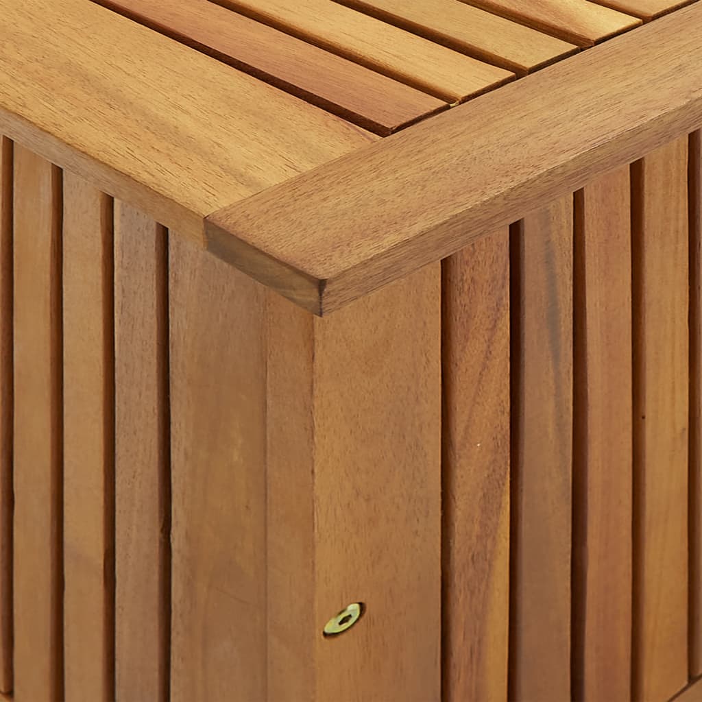 vidaXL Garden Storage Box 60x50x58 cm Solid Acacia Wood