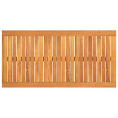 vidaXL Coffee Table 100x50x33 cm Solid Acacia Wood