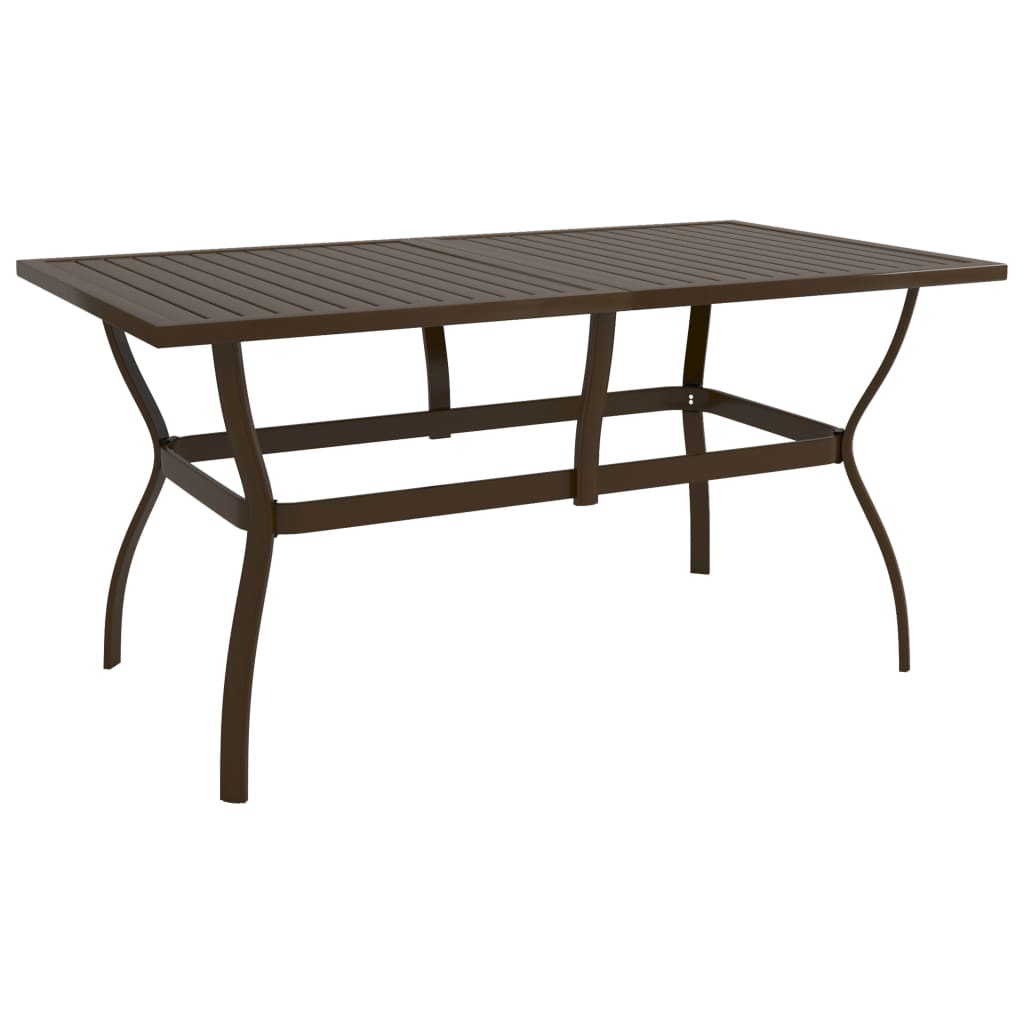 vidaXL Garden Table Anthracite 190x80x72 cm Steel