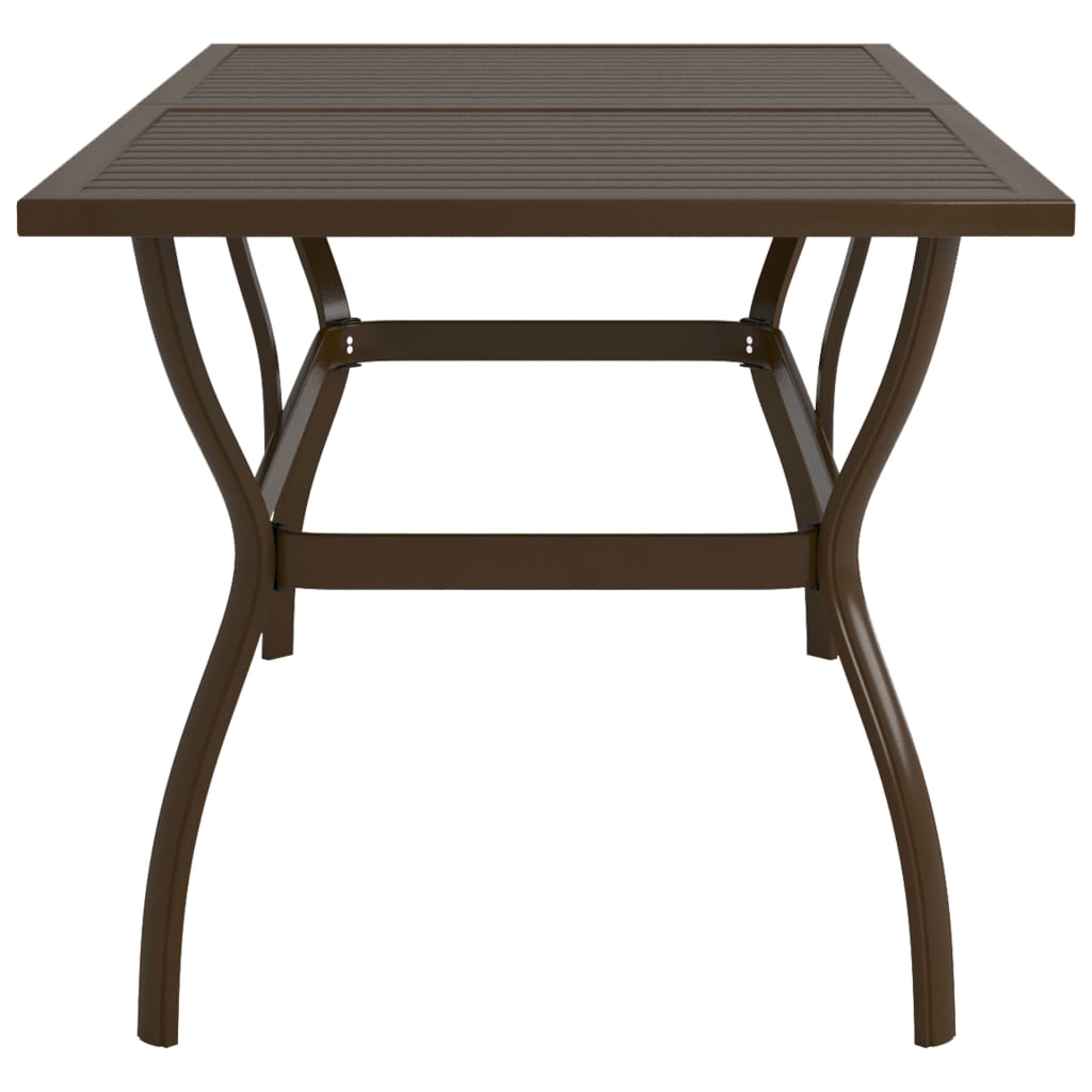 vidaXL Garden Table Anthracite 190x80x72 cm Steel