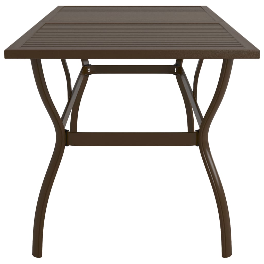 vidaXL Garden Table Anthracite 190x80x72 cm Steel