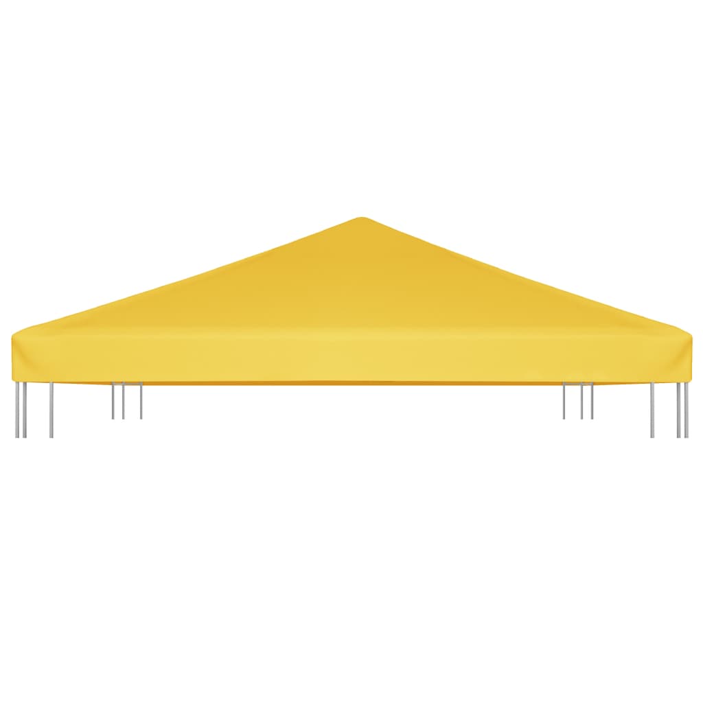 vidaXL Gazebo Top Cover 270 g/m² 4x3 m Black