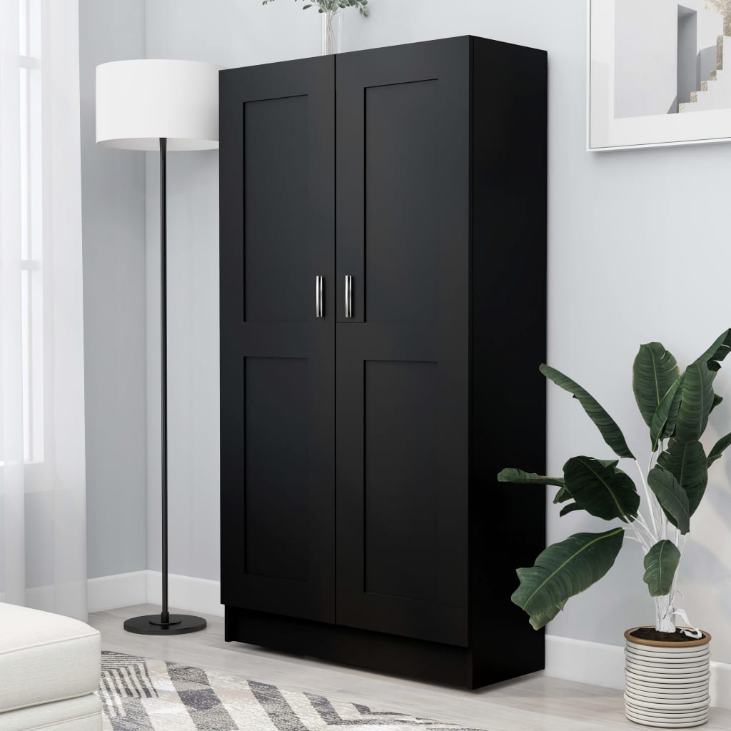 Book Cabinet White 82.5x30.5x150 cm Engineered Wood