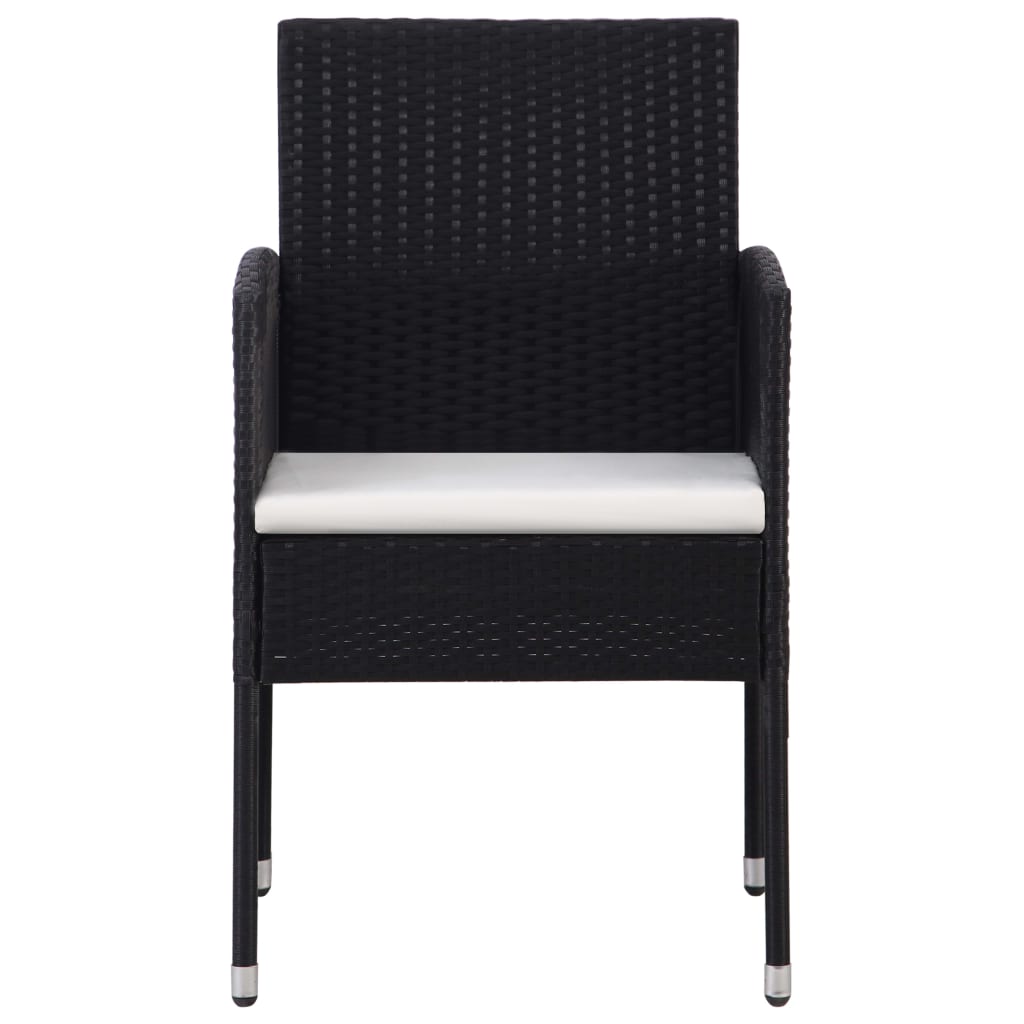 Garden Chairs 4 pcs Poly Rattan