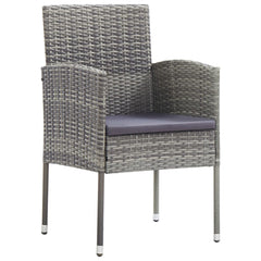 Garden Chairs 4 pcs Poly Rattan