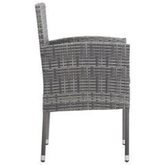 Garden Chairs 4 pcs Poly Rattan