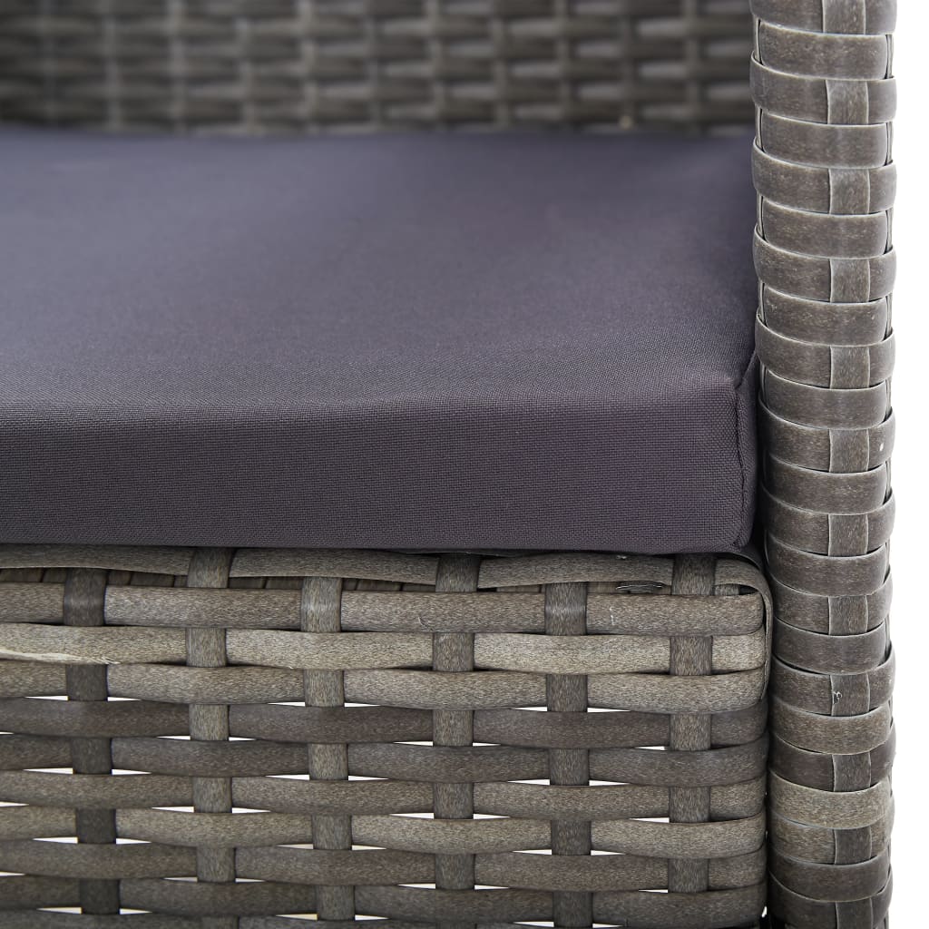 Garden Chairs 4 pcs Poly Rattan