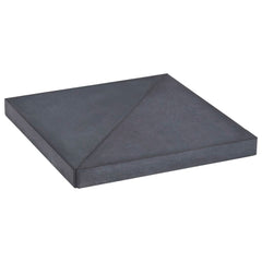 vidaXL Umbrella Weight Plate Black Granite Square 25 kg
