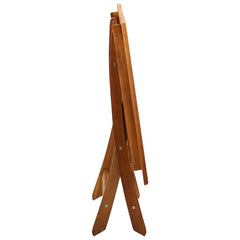 vidaXL Folding Garden Table 120x70x75 cm Solid Acacia Wood