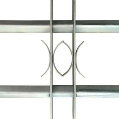 vidaXL Adjustable Security Grilles for Windows 2 pcs 1000-1500 mm