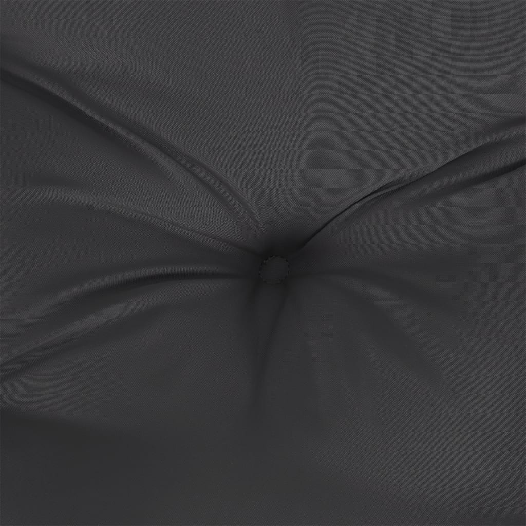 vidaXL Chair Cushions 2 pcs Anthracite 50x50x7 cm Oxford Fabric