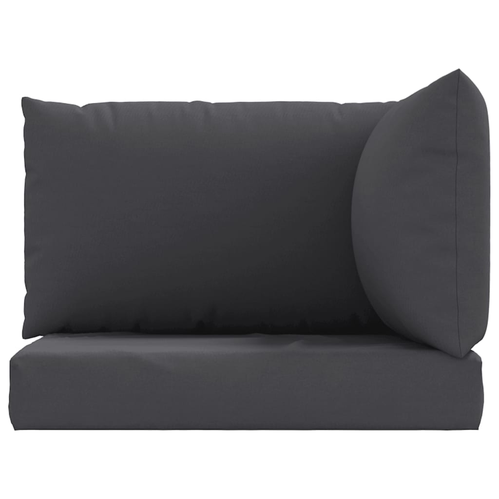 vidaXL Pallet Cushions 3 pcs Anthracite Oxford Fabric