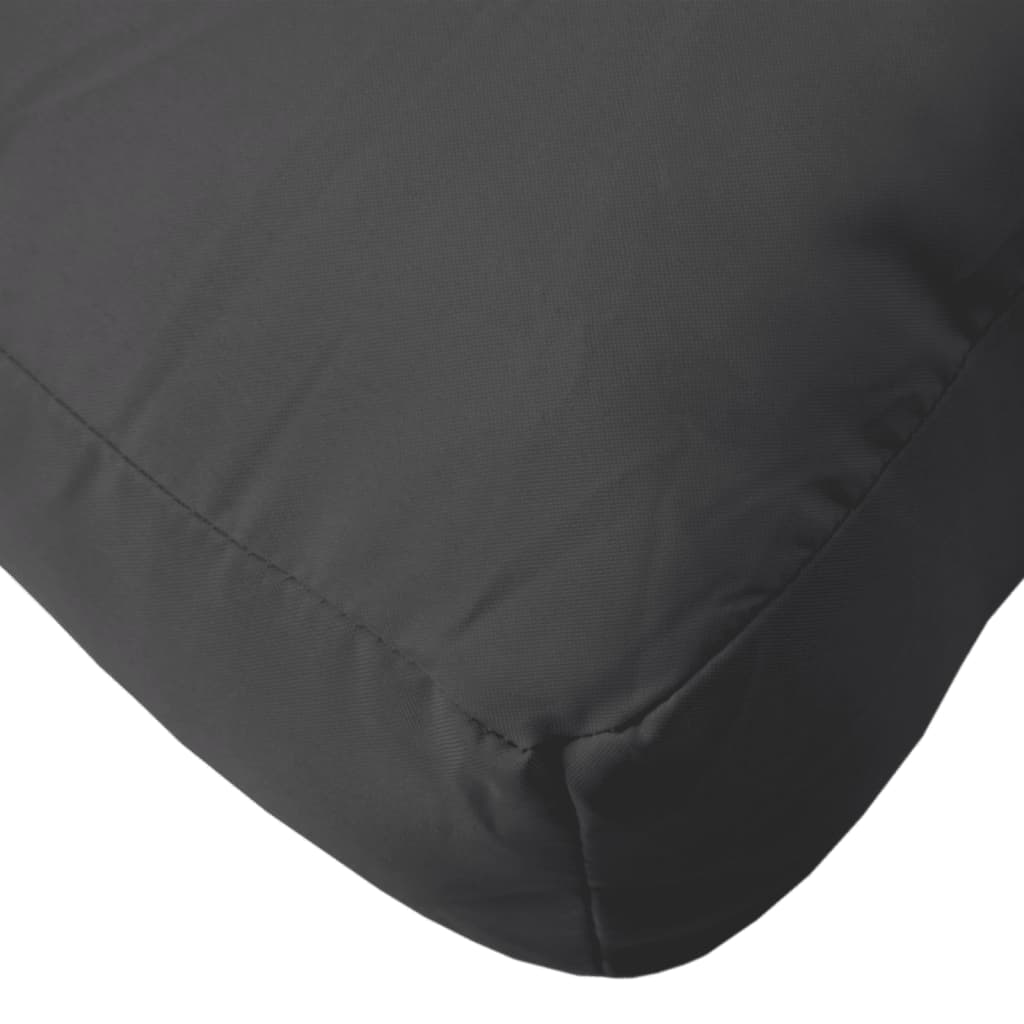 vidaXL Pallet Cushions 3 pcs Anthracite Oxford Fabric