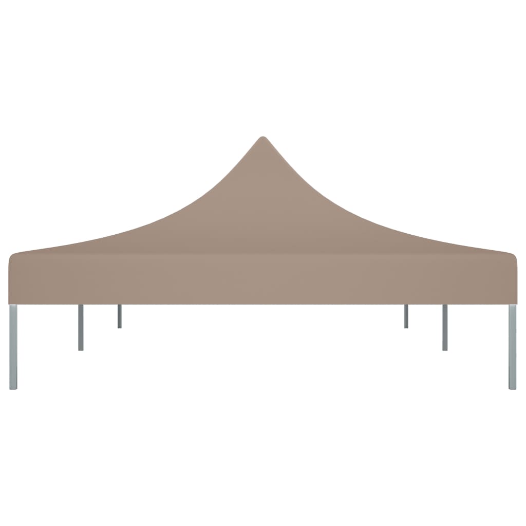 vidaXL Party Tent Roof 2x2 m Anthracite 270 g/m²