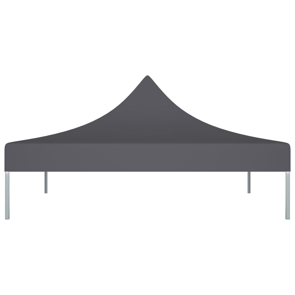 vidaXL Party Tent Roof 2x2 m Anthracite 270 g/m²