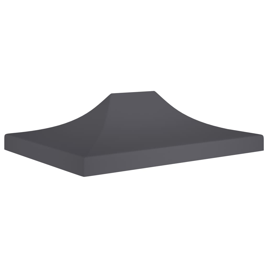 vidaXL Party Tent Roof 2x2 m Anthracite 270 g/m²