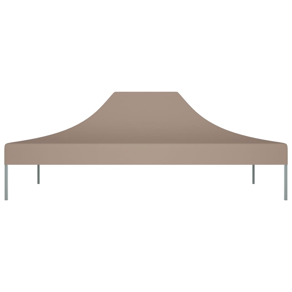 vidaXL Party Tent Roof 2x2 m Anthracite 270 g/m²