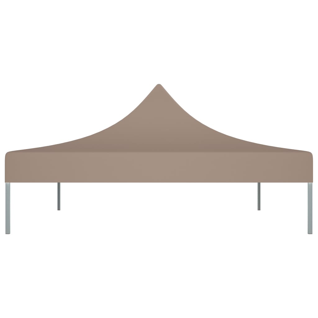 vidaXL Party Tent Roof 2x2 m Anthracite 270 g/m²