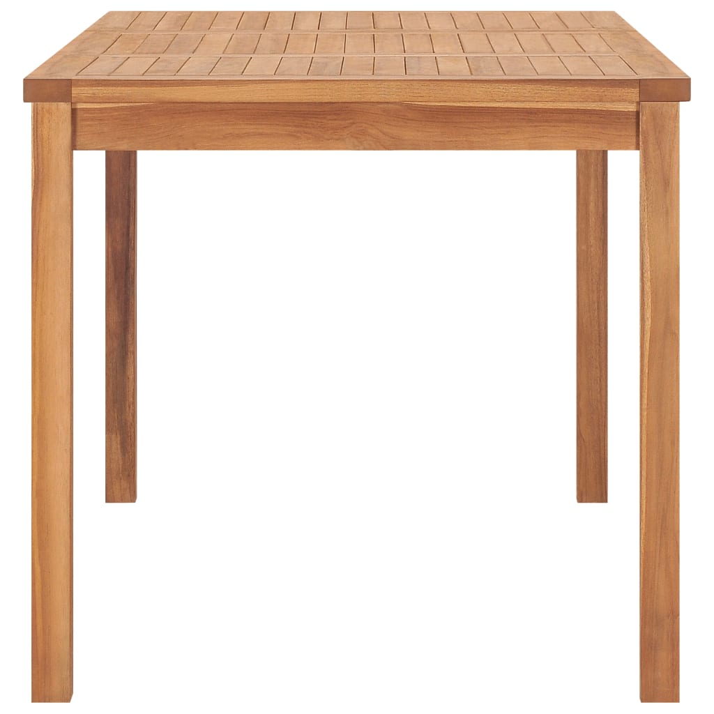 vidaXL Garden Dining Table 180x90x77 cm Solid Teak Wood