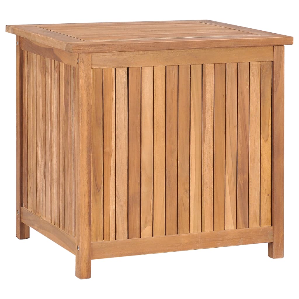 vidaXL Garden Storage Box 90x50x58 cm Solid Teak Wood