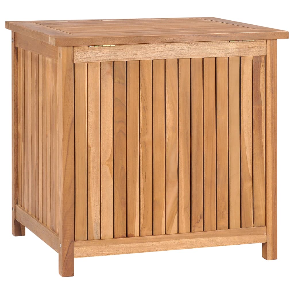 vidaXL Garden Storage Box 90x50x58 cm Solid Teak Wood