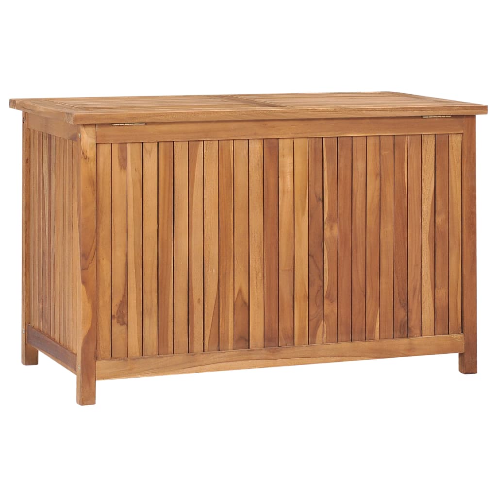 vidaXL Garden Storage Box 90x50x58 cm Solid Teak Wood