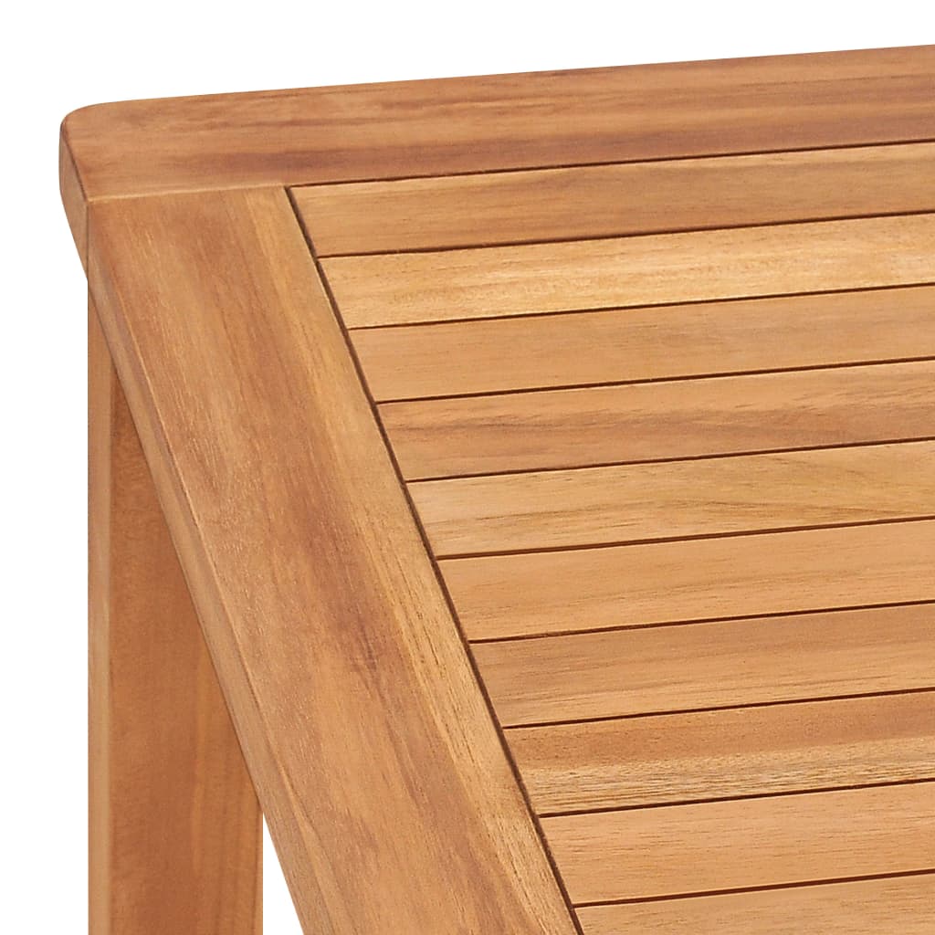vidaXL 3 Piece Garden Dining Set Solid Teak Wood