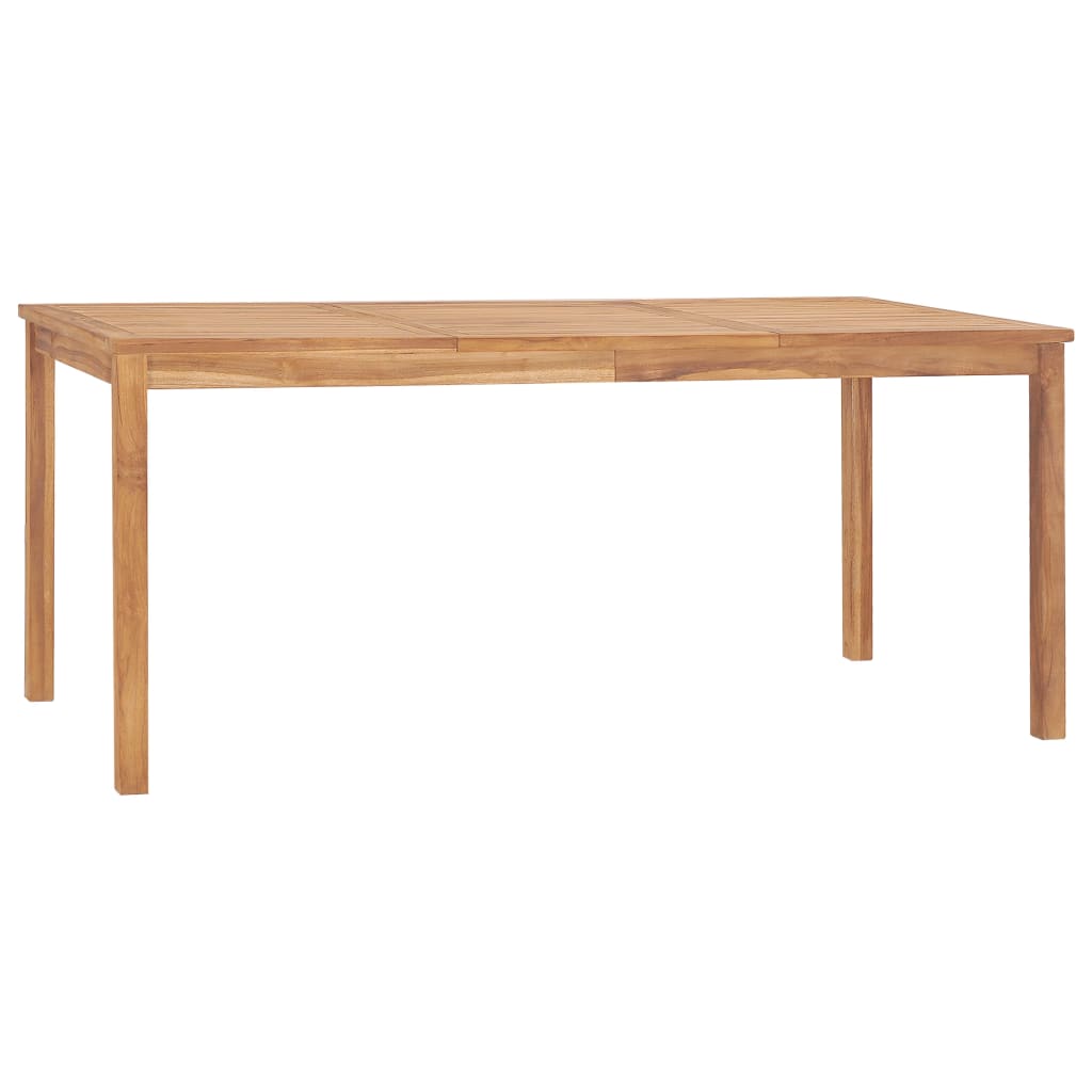 vidaXL 3 Piece Garden Dining Set Solid Teak Wood