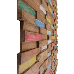 vidaXL Wall Cladding Panels 10 pcs 1.03 m�� Solid Teak Wood