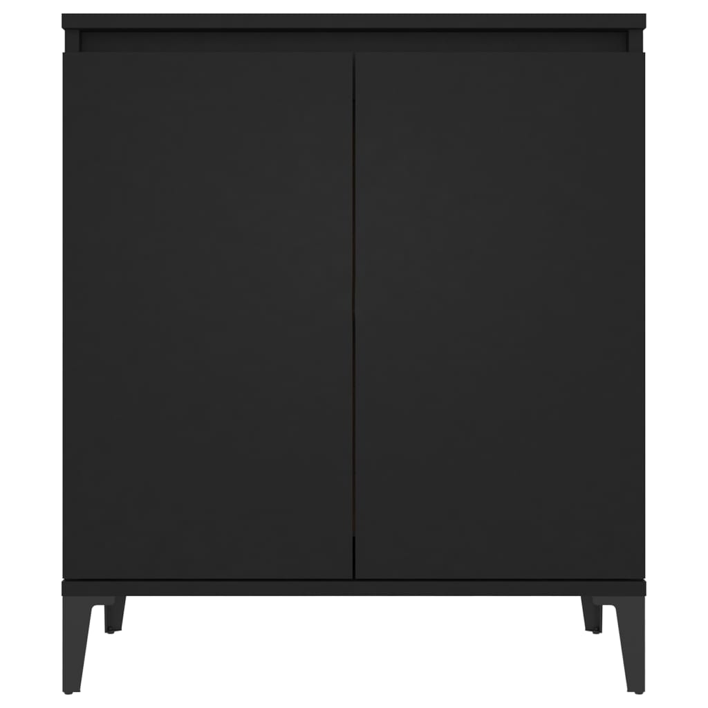 vidaXL Sideboard Black 60x35x70 cm Engineered Wood