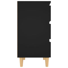 vidaXL Sideboard Black 60x35x69 cm Engineered Wood