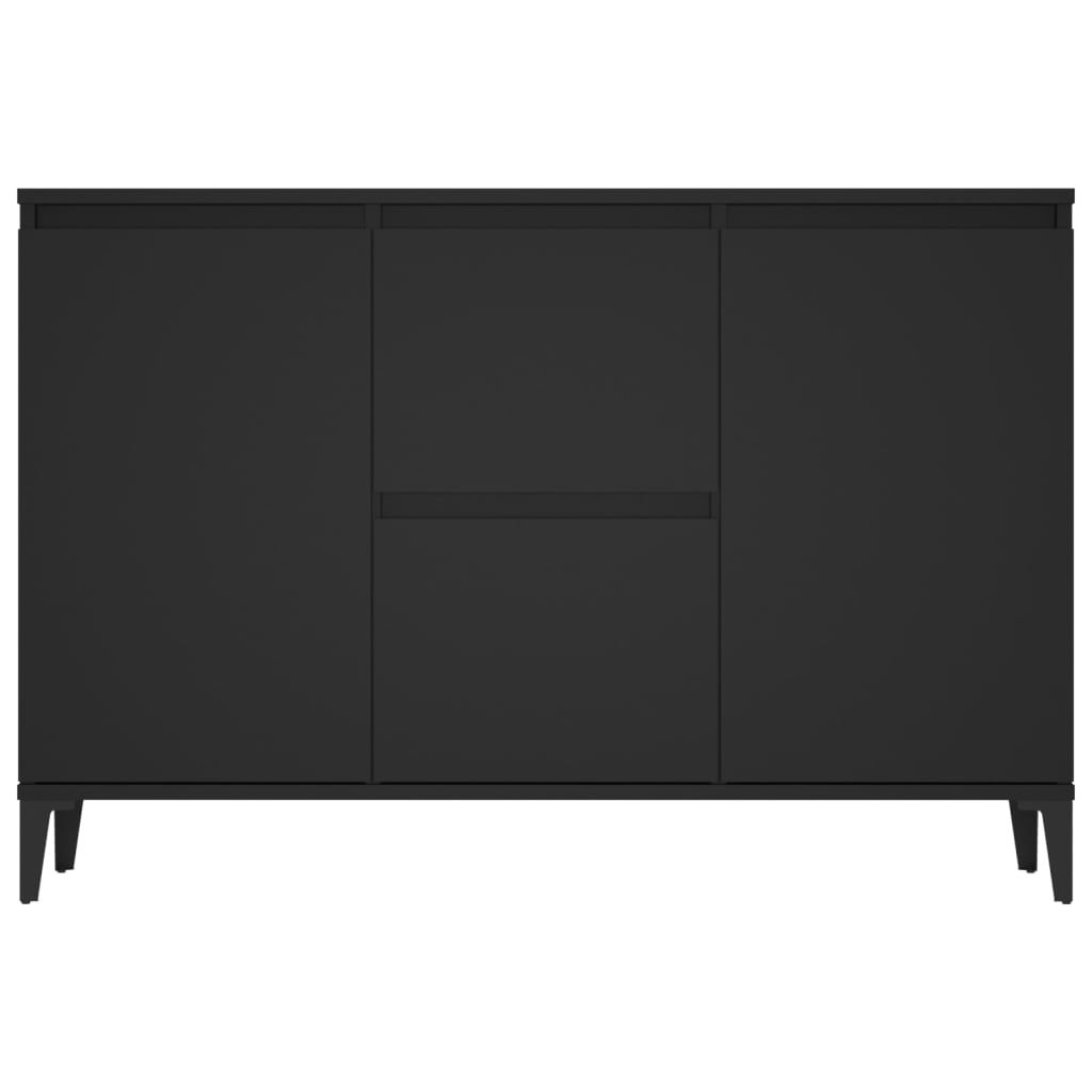 vidaXL Sideboard Black 104x35x70 cm Engineered Wood