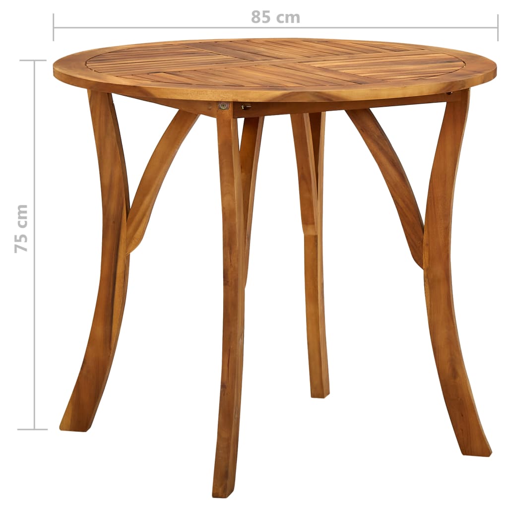 3 Piece Garden Dining Set