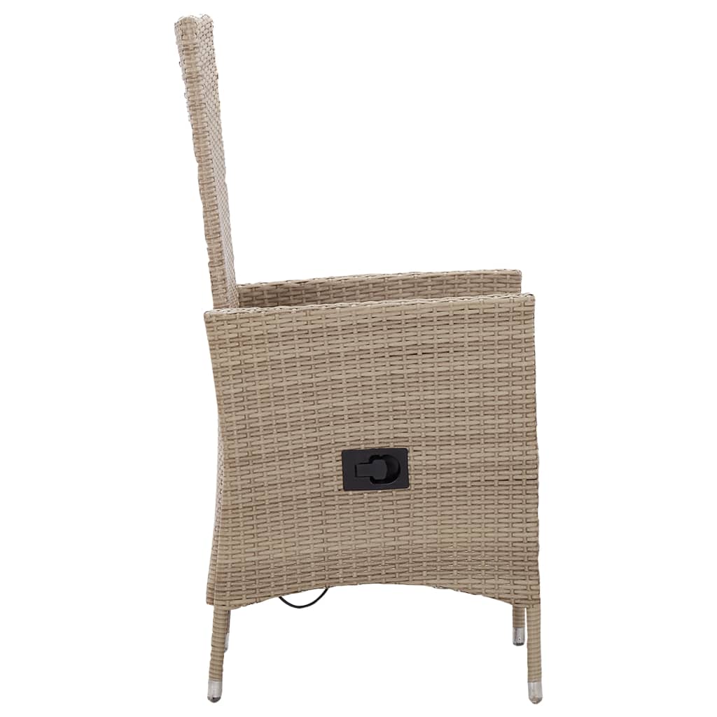 3 Piece Garden Dining Set