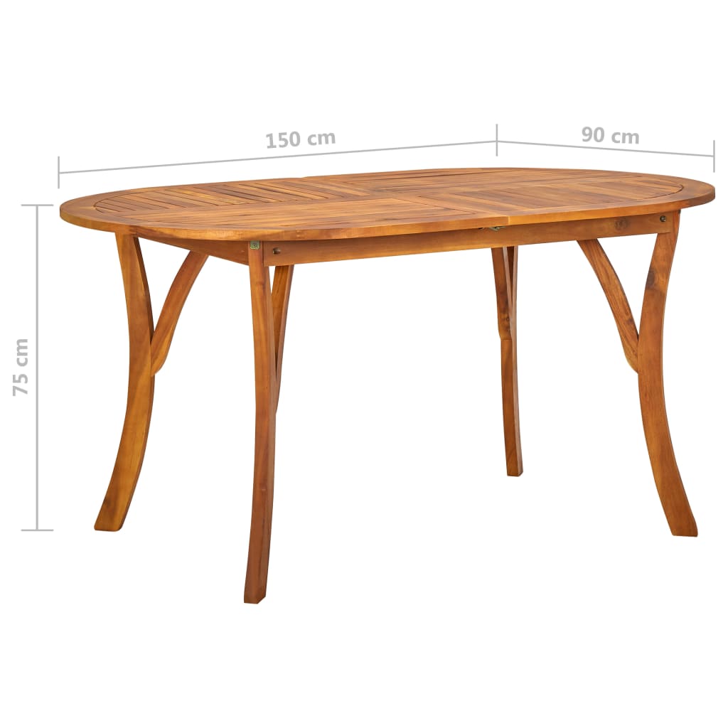 5 Piece Garden Dining Set