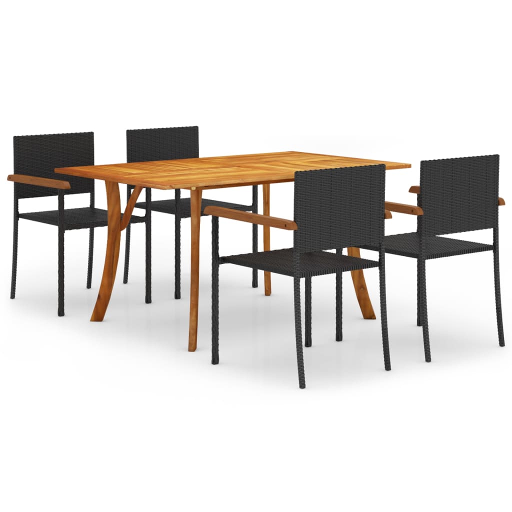 5 Piece Garden Dining Set