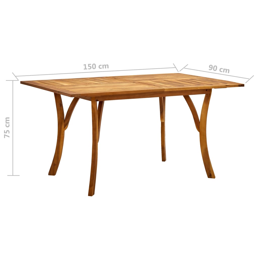 5 Piece Garden Dining Set