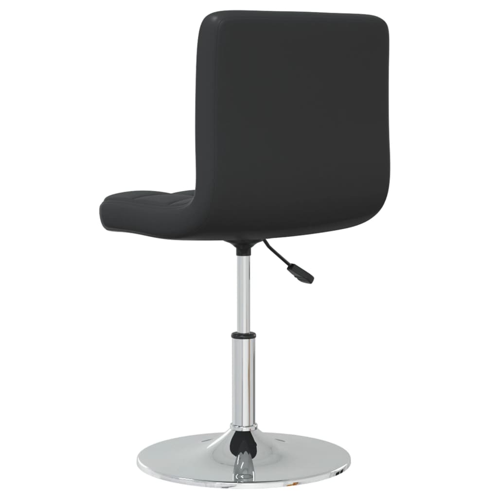 vidaXL Bar Stool Black Faux Leather