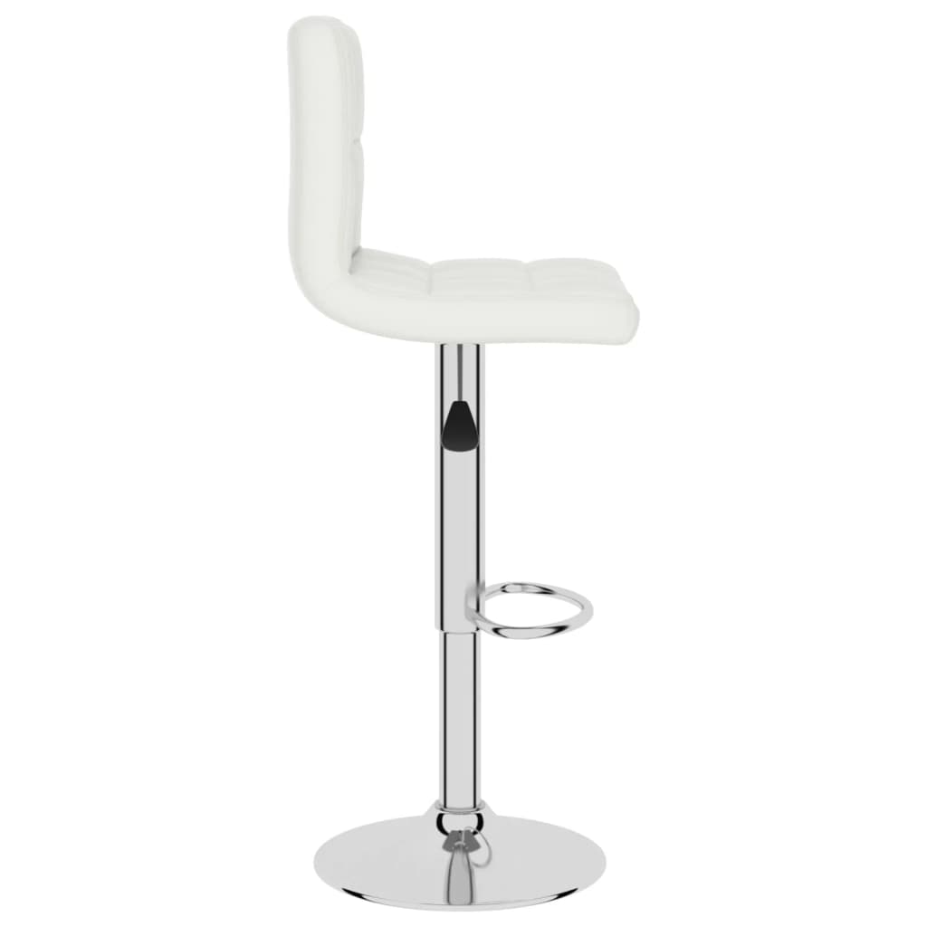 vidaXL Bar Stool Black Faux Leather