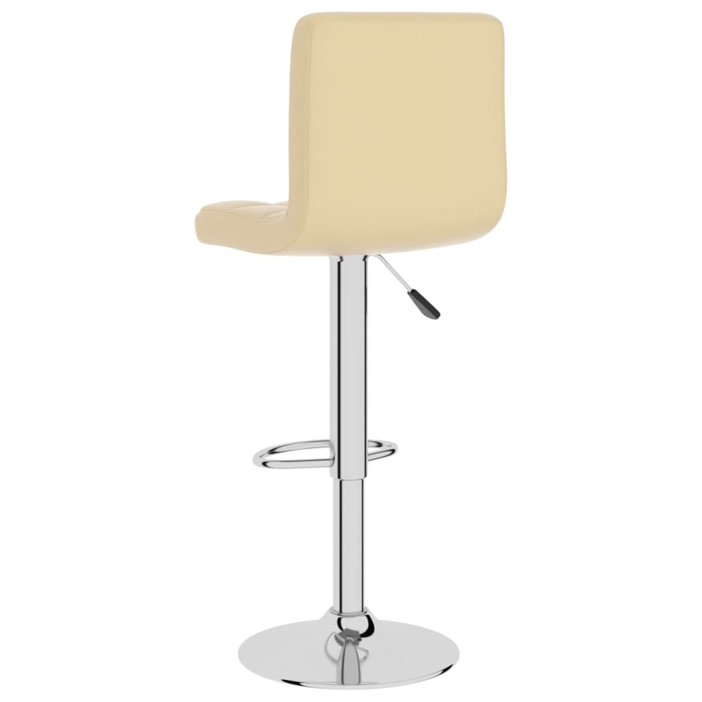 vidaXL Bar Stool Black Faux Leather